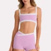 Shorts Soft Active in rosa dolce