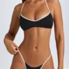 Slip a Camogli Slip Bikini in nero Slip a Camogli Slip Bikini in nero