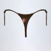 Slip a perizoma Tierra in bronzo dorato Slip a perizoma Tierra in bronzo dorato