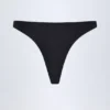 Slip Bikini a perizoma Beqa con dettagli metallici in nero Slip Bikini a perizoma Beqa con dettagli metallici in nero