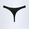 Slip Bikini a perizoma St Barts con dettagli metallici in nero Slip Bikini a perizoma St Barts con dettagli metallici in nero