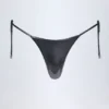 Slip Bikini a perizoma Tierra in argento cromato Slip Bikini a perizoma Tierra in argento cromato