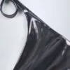 Slip Bikini a perizoma Tierra in argento cromato Slip Bikini a perizoma Tierra in argento cromato