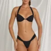 Slip Bikini Avina in nero per le Parti Inferiori Slip Bikini Avina in nero per le Parti Inferiori