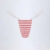 Slip Bikini con arricciature Kauai in rosso ciliegia Slip Bikini con arricciature Kauai in rosso ciliegia