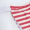 Slip Bikini con arricciature Kauai in rosso ciliegia Slip Bikini con arricciature Kauai in rosso ciliegia