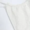 Slip Bikini con coulisse Bosa in broderie anglaise, bianco Slip Bikini con coulisse Bosa in broderie anglaise, bianco