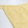 Slip Bikini con coulisse Bosa in broderie anglaise giallo limone Slip Bikini con coulisse Bosa in broderie anglaise giallo limone