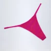 Slip Bikini con decorazioni Jalama in stampa tropicale rosa Slip Bikini con decorazioni Jalama in stampa tropicale rosa