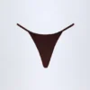 Slip Bikini con dettagli Cebu Charm in cioccolato fondente Slip Bikini con dettagli Cebu Charm in cioccolato fondente