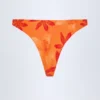 Slip Bikini con dettagli metallici Beqa con stampa Orange Orchid Slip Bikini con dettagli metallici Beqa con stampa Orange Orchid