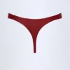 Slip Bikini con dettagli metallici St Barts in Dark Cherry Slip Bikini con dettagli metallici St Barts in Dark Cherry