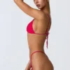 Top bikini a triangolo South Beach con decorazioni a catena in rosa lampone Top bikini a triangolo South Beach con decorazioni a catena in rosa lampone