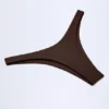 Slip Bikini Manea a vita alta in color cioccolato fondente Slip Bikini Manea a vita alta in color cioccolato fondente