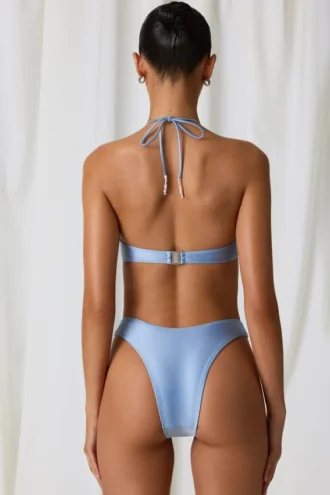 Slip Bikini Moorea in azzurro