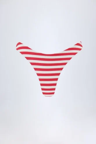 Slip Bikini Santos Cheeky in rosso ciliegia