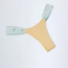 Slip Bikini Valencia a triangolo in quadretti gialli Slip Bikini Valencia a triangolo in quadretti gialli