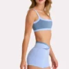 Soft Active Shorts in Sky