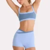 Soft Active Shorts in Sky