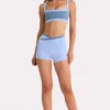 Soft Active Shorts in Sky
