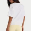 T-shirt oversize in jersey di cotone, colore bianco T-shirt oversize in jersey di cotone, colore bianco