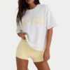 T-shirt oversize in jersey di cotone, colore bianco T-shirt oversize in jersey di cotone, colore bianco