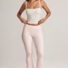 Top a canotta con scollo quadrato in modal Lai, bianco Top a canotta con scollo quadrato in modal Lai, bianco