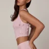 Top a corsetto con lacci decorati Letitia in rosa tenue Top a corsetto con lacci decorati Letitia in rosa tenue