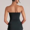 Top a fascia lungo Leni in nero Top a fascia lungo Leni in nero