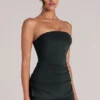 Top a fascia lungo Leni in nero Top a fascia lungo Leni in nero