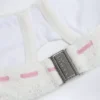 Top bikini a balconcino con ferretto Ravello in broderie anglaise, bianco Top bikini a balconcino con ferretto Ravello in broderie anglaise, bianco
