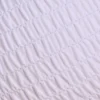 Top bikini a fascia con spalline Crinkle Swim in bianco Top bikini a fascia con spalline Crinkle Swim in bianco