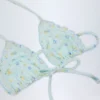 Top bikini a triangolo micro Noia con motivo floreale blu Top bikini a triangolo micro Noia con motivo floreale blu