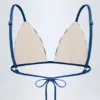 Top bikini a triangolo Montauk in blu marino Top bikini a triangolo Montauk in blu marino