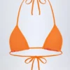 Top bikini a triangolo Paita con stampa Orange Orchid Top bikini a triangolo Paita con stampa Orange Orchid