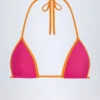 Top bikini a triangolo Paita in rosa fucsia Top bikini a triangolo Paita in rosa fucsia