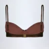 Top bikini con ferretto Aluna in bronzo Top bikini con ferretto Aluna in bronzo