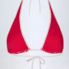 Top bikini Morella con scollo all’americana in quadretti rossi Top bikini Morella con scollo all’americana in quadretti rossi