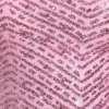 Top Cosette con dettagli asimmetrici e sciarpa decorativa in rosa Top Cosette con dettagli asimmetrici e sciarpa decorativa in rosa