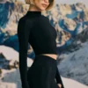 Top intimo senza cuciture Super Sculpt in nero Top intimo senza cuciture Super Sculpt in nero