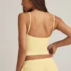Top pigiama canotta Isalie in modal giallo pastello Top pigiama canotta Isalie in modal giallo pastello