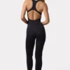 Tuta Define Luxe con schiena scoperta in nero Tuta Define Luxe con schiena scoperta in nero