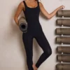 Tuta Intera senza schienale Soft Active in nero Tuta Intera senza schienale Soft Active in nero