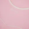 Tuta morbida e sportiva senza schienale a contrasto in rosa cipria Tuta morbida e sportiva senza schienale a contrasto in rosa cipria