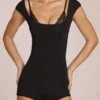 Tuta Nayara in modal in nero Tuta Nayara in modal in nero