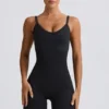 Tuta senza cuciture Super Sculpt in nero Tuta senza cuciture Super Sculpt in nero