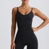 Tuta senza cuciture Super Sculpt in nero Tuta senza cuciture Super Sculpt in nero