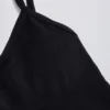 Tuta senza cuciture Super Sculpt in nero Tuta senza cuciture Super Sculpt in nero