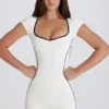 Tuta Soft Active con schiena scoperta in avorio Tuta Soft Active con schiena scoperta in avorio