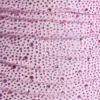 Vestito corto drappeggiato con collo a cappuccio Marilla in rosa peonia